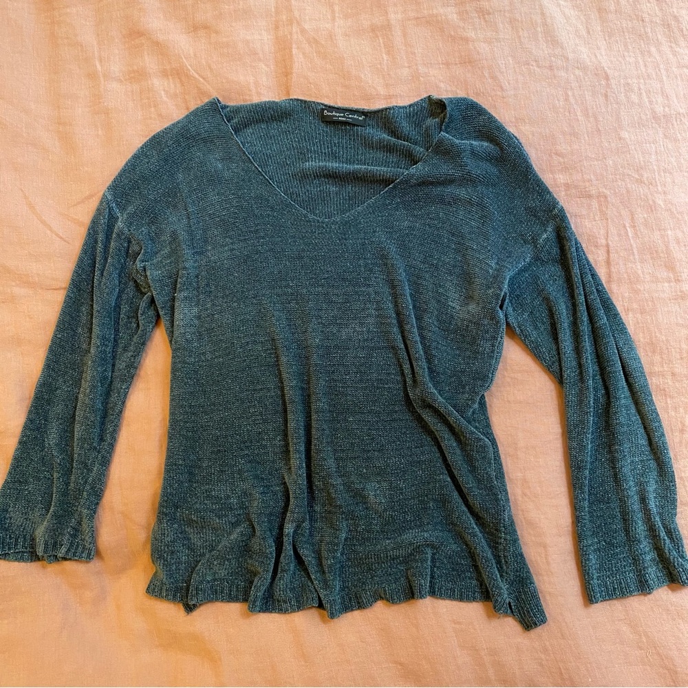 Stunning blue sweater from Italy